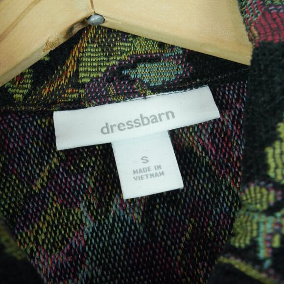 Vintage Small Tapestry Jacket 90s Y2K Whimsigoth Witchy Artsy Goth Quirky Zip Up - Picture 2 of 9